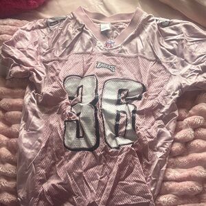 Pink Kids Eagles Jersey Shirt
